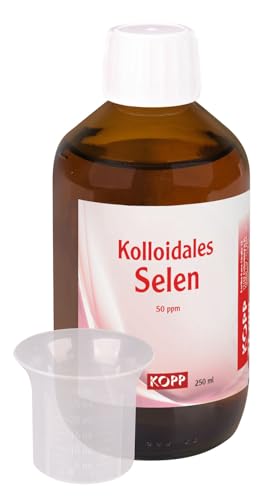 Kolloidales Selen Konzentration 50 ppm - 250 ml - Reinheit 99,9% höchste Qualität Colloidmaster Bidestilliertes Wasser Kolloidales Selen Konzentration 50 ppm - 250 ml - Reinheit 99,9% höchste Qualität Colloidmaster Bidestilliertes Wasser von KOPP VERLAG