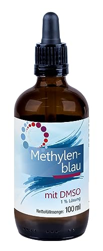 Methylenblau mit DMSO | 100 ml | mindestens 99% rein | Apothekenqualität | DMSO in Ph.-Eur.-Qualität | inkl. Pipette | vielfältigen Einsatzmöglichkeiten Methylenblau mit DMSO | 100 ml | mindestens 99% rein | Apothekenqualität | DMSO in Ph.-Eur.-Qualität | inkl. Pipette | vielfältigen Einsatzmöglichkeiten von KOPP VERLAG