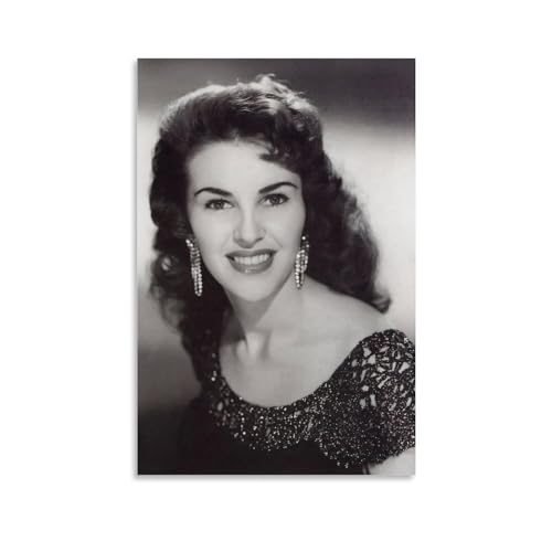 KOPTEW Wanda Jackson Rock Singer Poster Dekorative Malerei Leinwand Wandkunst Wohnzimmer Poster Schlafzimmer Malerei,Wandkunst Bilddruck Moderne Familienzimmer Dekor 16x24inch(40x60cm) von KOPTEW