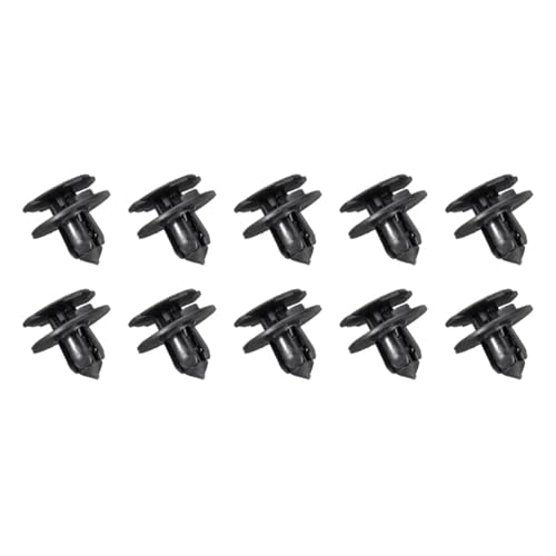 KOPUGVLVKK 10 Stück Frontkühler-Oberschutzabdeckung Fender Liner Snap Clip B182 Kompatibel for Geely Atlas Boyue NL3 Proton X70 Emgrand X7 Sport EC8 E8 GT Autobefestigungen von KOPUGVLVKK