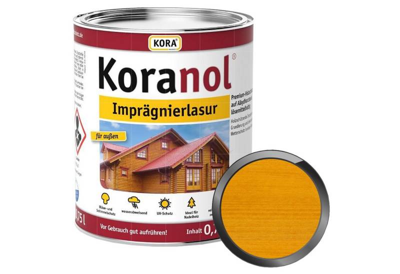 KORA Holzgrundierung KORANOL IMPRÄGNIERLASUR - 0.75 LTR KORA Holzgrundierung KORANOL IMPRÄGNIERLASUR - 0.75 LTR von KORA