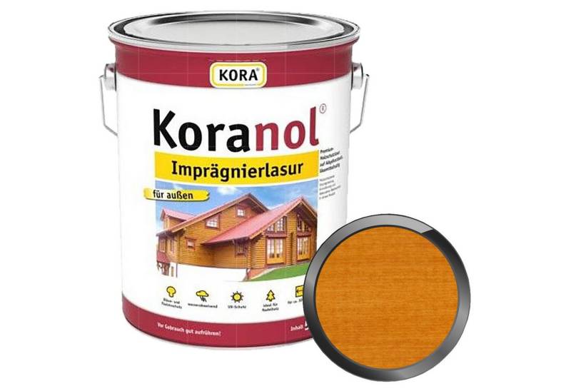 KORA Holzgrundierung KORANOL IMPRÄGNIERLASUR - 5 LTR von KORA