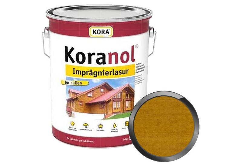 KORA Holzgrundierung KORANOL IMPRÄGNIERLASUR - 5 LTR von KORA