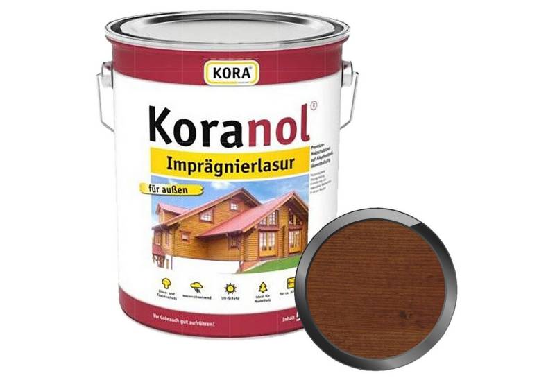 KORA Holzgrundierung KORANOL IMPRÄGNIERLASUR - 5 LTR von KORA