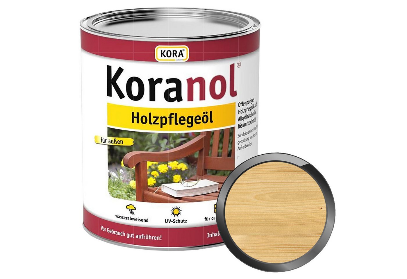 KORA Holzöl KORANOL HOLZPFLEGEÖL - 0.75 LTR KORA Holzöl KORANOL HOLZPFLEGEÖL - 0.75 LTR von KORA