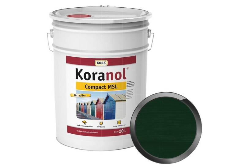KORA Holzschutzlasur KORANOL COMPACT MSL - 20 LTR von KORA