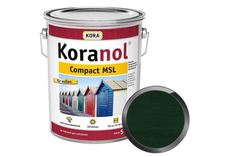 KORA Holzschutzlasur KORANOL COMPACT MSL - 5 LTR von KORA