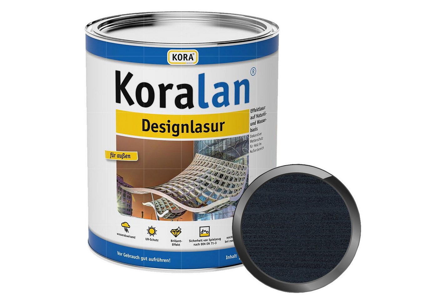 KORA Lasur KORALAN DESIGNLASUR - 1 LTR KORA Lasur KORALAN DESIGNLASUR - 1 LTR von KORA