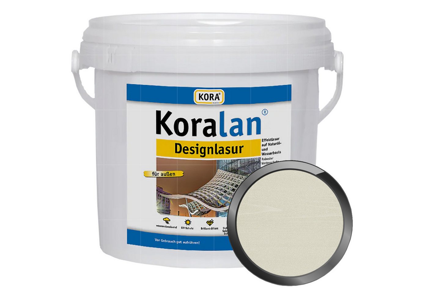 KORA Lasur KORALAN DESIGNLASUR - 2.5 LTR KORA Lasur KORALAN DESIGNLASUR - 2.5 LTR von KORA