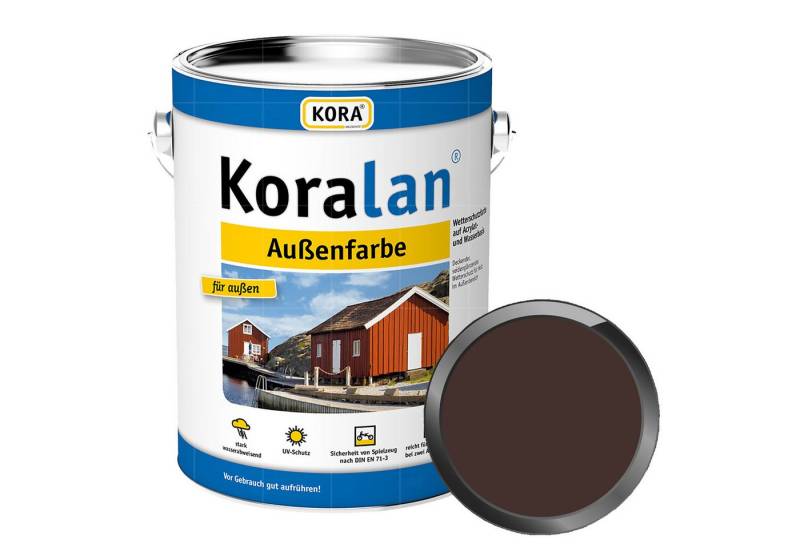 KORA Wetterschutzfarbe KORALAN AUSSENFARBE - 10 LTR von KORA