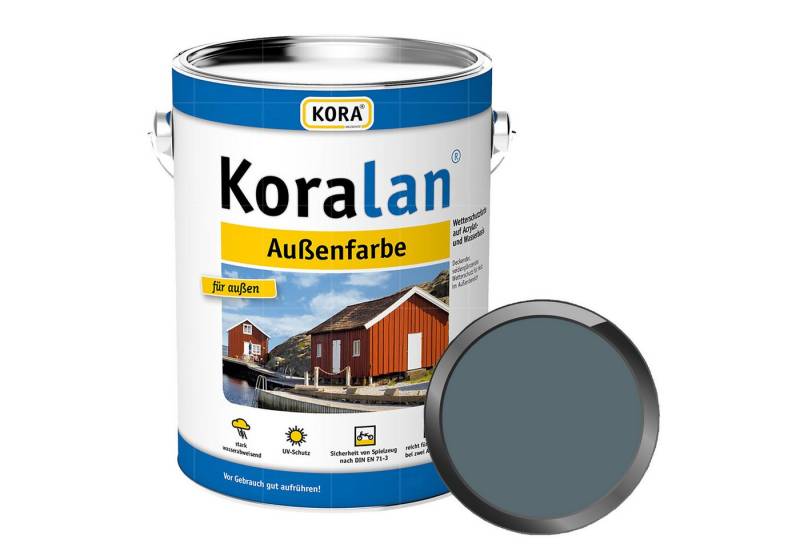 KORA Wetterschutzfarbe KORALAN AUSSENFARBE - 2.5 LTR von KORA