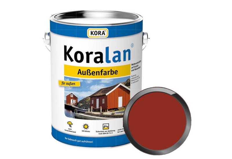 KORA Wetterschutzfarbe KORALAN AUSSENFARBE - 2.5 LTR von KORA