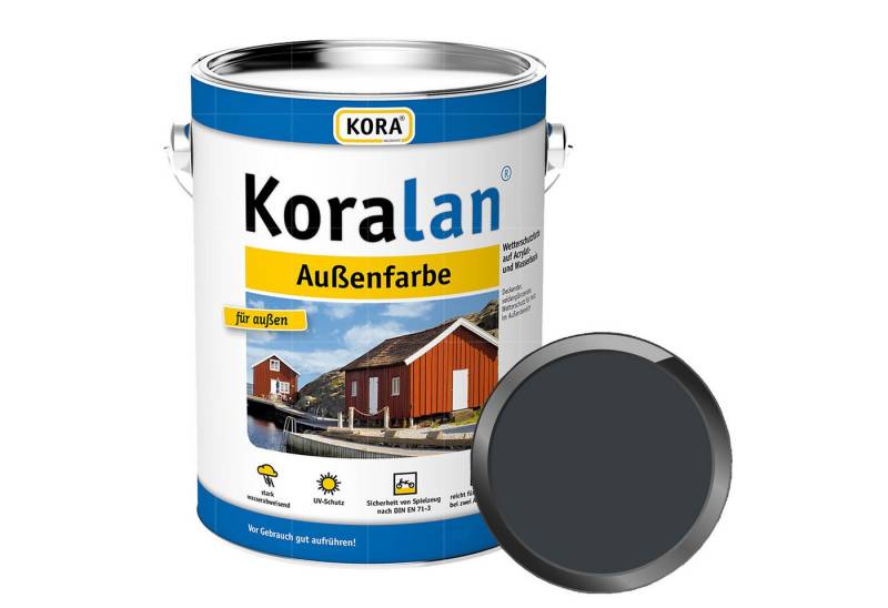 KORA Wetterschutzfarbe KORALAN AUSSENFARBE - 2.5 LTR von KORA
