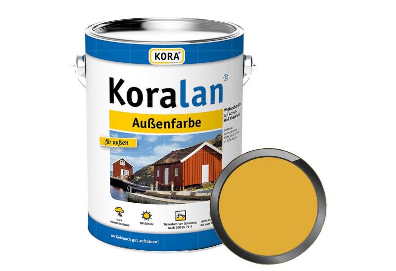 KORA Wetterschutzfarbe KORALAN AUSSENFARBE - 2.5 LTR von KORA