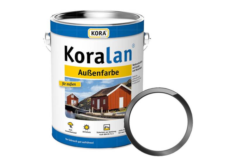 KORA Wetterschutzfarbe KORALAN AUSSENFARBE - 2.5 LTR von KORA