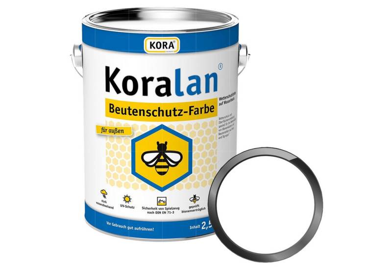 KORA Wetterschutzfarbe KORALAN BEUTENSCHUTZ-FARBE - 2.5 LTR von KORA