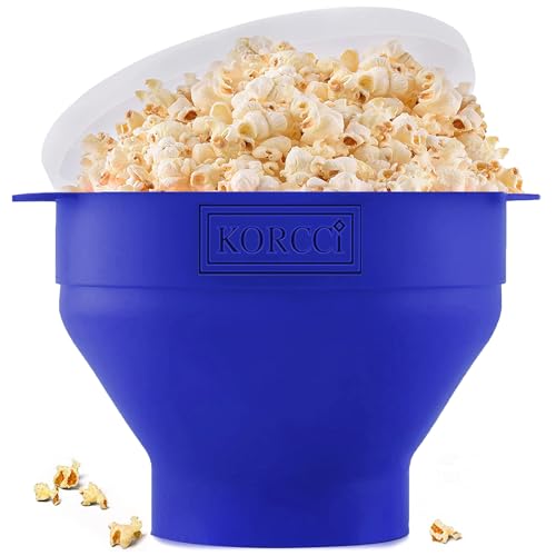 Mikrowellengeeignete Popcorn-Popper, BPA-frei, zusammenklappbare Popcornmaschinenschüssel, ölfrei von KORCCI