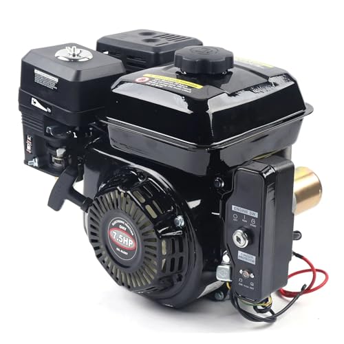7,5 PS 212CC 4-Takt Elektrostart Horizontalmotor Go Kart Gasmotor Für Heimwerker von KOROBIE