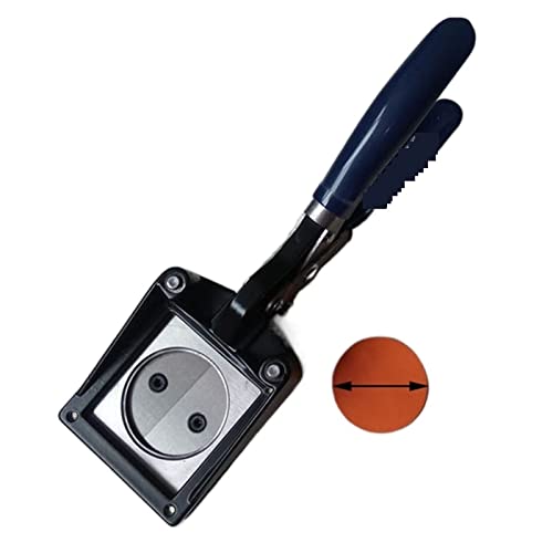 KOROBIE Buttonmaschine Button Graphic Handstanze 25 mm 32 mm 35 mm 37 mm 38 mm 44 mm 48 mm Papiergrafik-Stanze für verschiedene Anwendungen(Color:Actual Cut 35mm) von KOROBIE