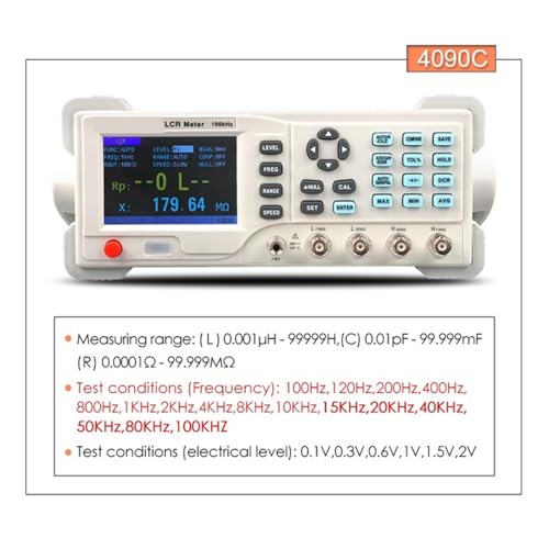 Elektrischer Brückenwiderstand Impedanz Kapazität Induktivität Messinstrument Desktop Digital LCR Meter(4090C) von KOROBIE