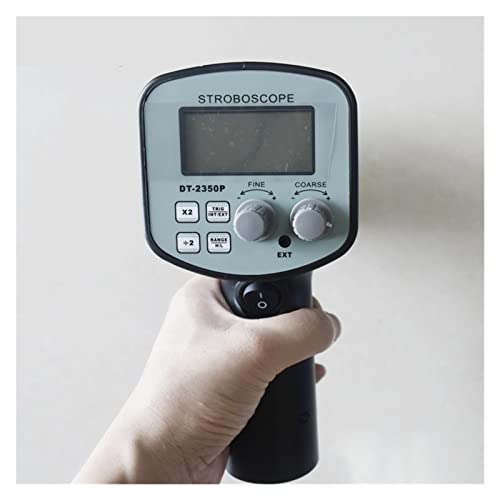 Hand-Stroboskop, digitales Stroboskop, Digital Stroboscope Handheld -Drehzahlmesser DT-2350PA Nichtkontaktmessung der Rotationsgeschwindigkeit Nicht-Kontakt-Rotationsgeschwindigkeitsanalysator Beobach von KOROBIE