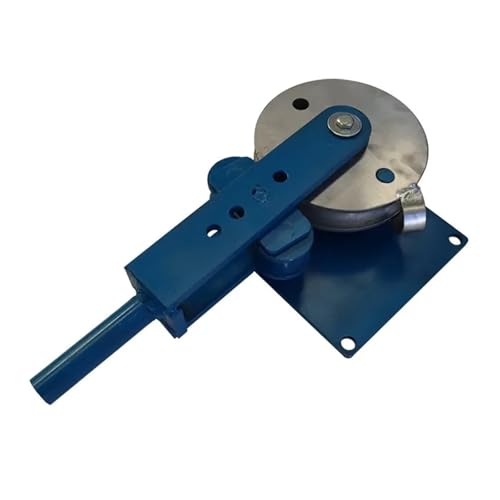 KOROBIE Manuelle Rohrbiegemaschine, Biegemaschinen for Rundrohre und Vierkantrohre aus Stahl, Biege- und Schleifwerkzeuge(12mm Roundx100mm) von KOROBIE