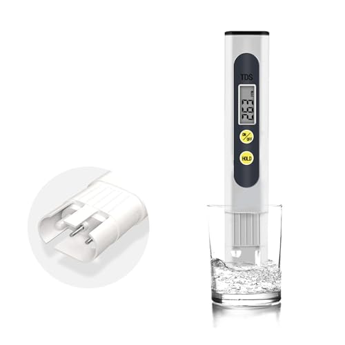 KOROBIE Water Quality Meter, 2Pcs Tragbare TDS Meter LCD Digital Wasser Qualität Tester 0-990PPM TDS Test Stift Wasser Reinheit Detektor for Field and Lab KOROBIE Water Quality Meter, 2Pcs Tragbare TDS Meter LCD Digital Wasser Qualität Tester 0-990PPM TDS Test Stift Wasser Reinheit Detektor for Field and Lab von KOROBIE