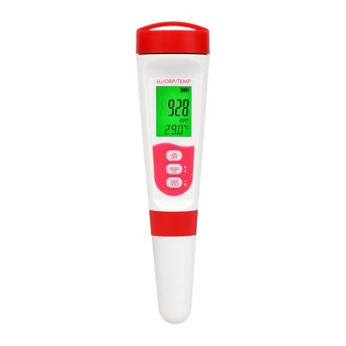 KOROBIE Water Quality Meter, 3in1 Digital H2 ORP Temp Wasserzähler mit ATC Hohe Genauigkeit 0-2400PPb Wasserstoff Tester for Field and Lab KOROBIE Water Quality Meter, 3in1 Digital H2 ORP Temp Wasserzähler mit ATC Hohe Genauigkeit 0-2400PPb Wasserstoff Tester for Field and Lab von KOROBIE