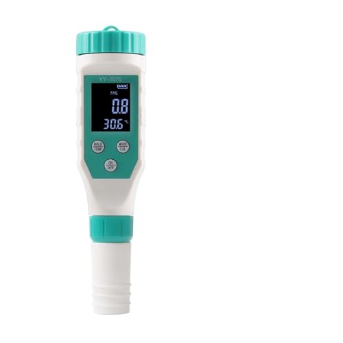 KOROBIE Water Quality Meter, Digitales Chlormessgerät PH-Tester 7 in 1 Salt/ORP/TDS/EC/Temp-Messgerät CL Wasserqualitätsanalysator for Field and Lab KOROBIE Water Quality Meter, Digitales Chlormessgerät PH-Tester 7 in 1 Salt/ORP/TDS/EC/Temp-Messgerät CL Wasserqualitätsanalysator for Field and Lab von KOROBIE