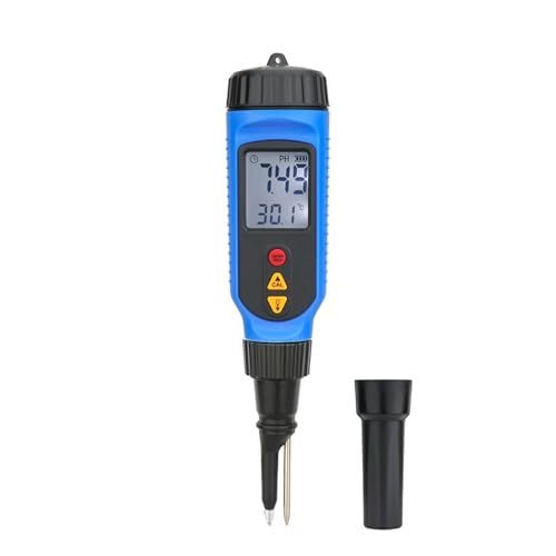 KOROBIE Water Quality Meter, Digitales Penetrations-PH-Meter Teigfleisch Gemüse Obstsaucen Halbfester PH-Tester Acidimeter for Field and Lab KOROBIE Water Quality Meter, Digitales Penetrations-PH-Meter Teigfleisch Gemüse Obstsaucen Halbfester PH-Tester Acidimeter for Field and Lab von KOROBIE