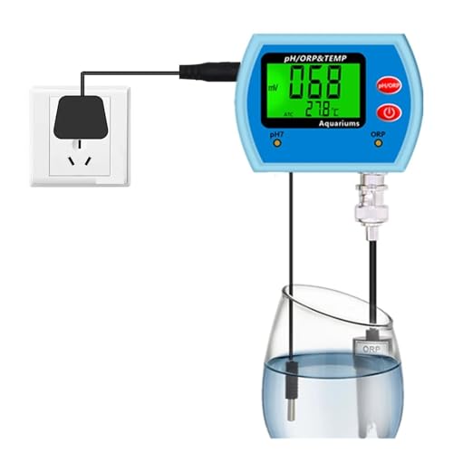 KOROBIE Water Quality Meter, Multi-Parameter PH Meter Wasserqualität Säure Temp ORP Tester Redox Analyzer Monitor Großen Bildschirm for Field and Lab KOROBIE Water Quality Meter, Multi-Parameter PH Meter Wasserqualität Säure Temp ORP Tester Redox Analyzer Monitor Großen Bildschirm for Field and Lab von KOROBIE