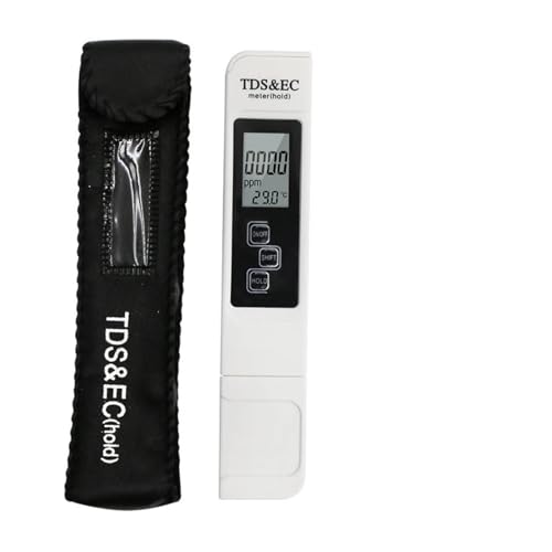 KOROBIE Water Quality Meter, Professioneller 3-in-1-PH-Tester, Wasser-PH-Meter, TDS-EC-Temperaturmessgerät, digitaler LCD-Wasserteststift for Field and Lab von KOROBIE