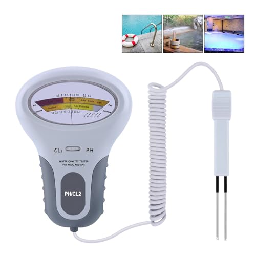KOROBIE Water Quality Meter, Restchlortester Tragbares 2-in-1-PH-Chlormessgerät PC-102 PH-Chlor-Wasserqualitätsgerät for Field and Lab KOROBIE Water Quality Meter, Restchlortester Tragbares 2-in-1-PH-Chlormessgerät PC-102 PH-Chlor-Wasserqualitätsgerät for Field and Lab von KOROBIE