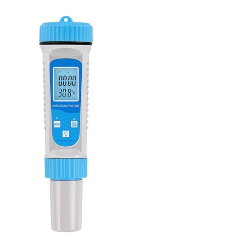 KOROBIE Water Quality Meter, Smart Bluetooth Wassertester Multifunktions 6in1 PH/EC/TDS/Salzgehalt/SG/Temp Meter Wasserdetektor for Field and Lab von KOROBIE
