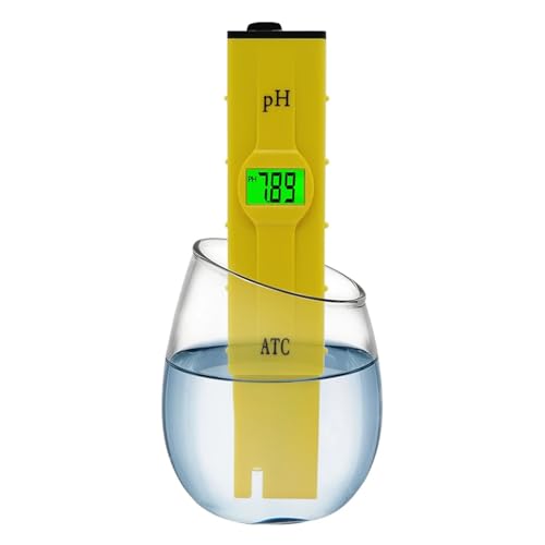 KOROBIE Water Quality Meter, Tragbares PH-Meter, hohe Genauigkeit 0,01, Wasserqualitätstester, ATC-PH-Tester, Wasserreinheitsmonitor for Field and Lab von KOROBIE