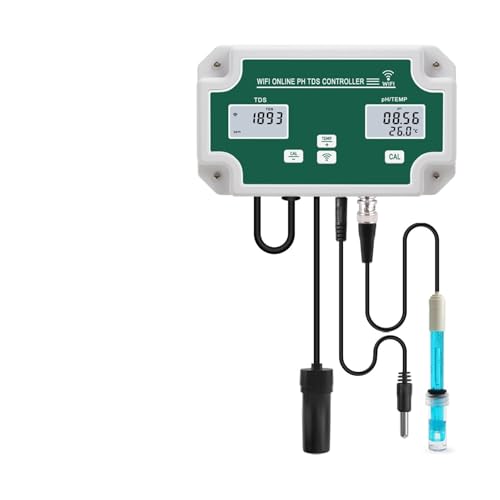 KOROBIE Water Quality Meter, WiFi Temp PH ORP Controller Meter Wasserqualitätsanalysator Logger PH Tester Remote Online Monitor for Field and Lab KOROBIE Water Quality Meter, WiFi Temp PH ORP Controller Meter Wasserqualitätsanalysator Logger PH Tester Remote Online Monitor for Field and Lab von KOROBIE