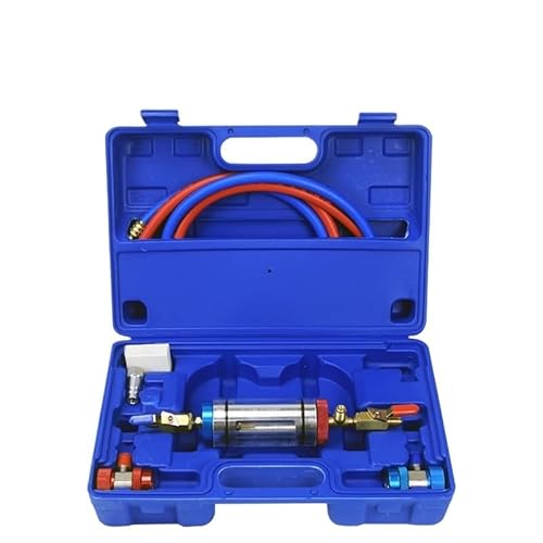Kfz-Klimaanlage Kältemittel Ölanalysator Kompressor Ölfilter for Klimaanlage Ölfilter Testwerkzeug Für Heimwerker(Complete tool set) von KOROBIE