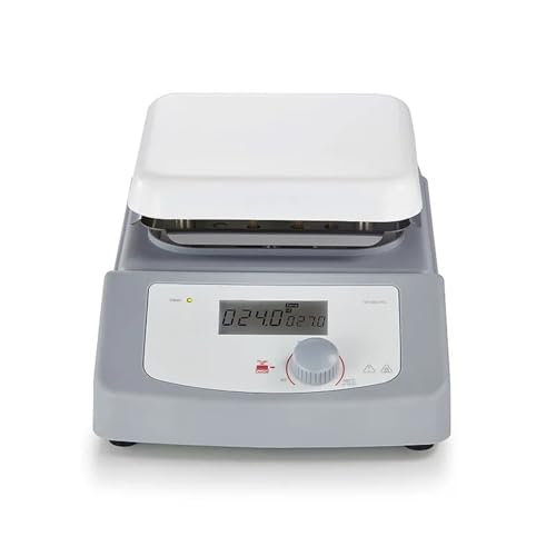 Laborrührer, Magnetische Heizplatte LCD Digitale Heizplatte HP380-Pro Heiztemperatur bis zu 380 (C) Laborrührer-Paket mit Sensor und Support Für Industrie und Landwirtschaft von KOROBIE