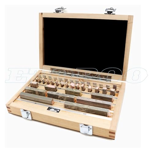 Messklötze-Set, 32 Teile/satz 1,005-30mm Block Gauge Messschieber Block Gauge Inspektion Block Gauge Messinstrumente Holzbearbeitungswerkzeuge(1 grade) von KOROBIE