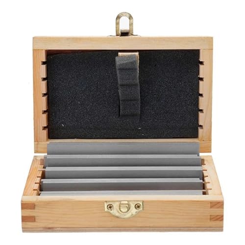Messklötze-Set, 6 Paar 12-teilige Parallel-Pad-Messblöcke Aus Legiertem Stahl CNC-Fräspads-Set 120 Mm X (10–35 Mm) Schraubstock For Fräsmaschinenlatten Holzbearbeitungswerkzeuge von KOROBIE