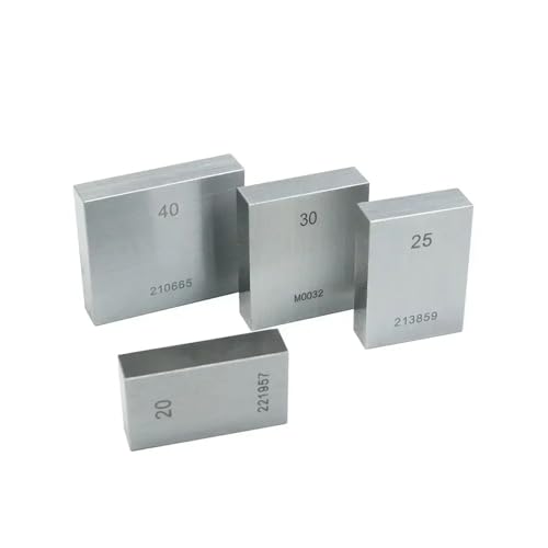 Messklötze-Set, Präzisions-Blockmessgerät, Messblock, Quadratisches Messgerät Aus Stahl, Messschieber, Mikrometer, 15 Mm, 20 Mm, 25 Mm, 30 Mm, 50 Mm Holzbearbeitungswerkzeuge(60mm 0 grade) von KOROBIE