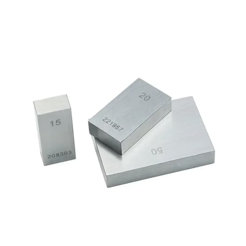 Messklötze-Set, Präzisions-Blockmessgerät, Messblock, Quadratisches Messgerät Aus Stahl, Messschieber, Mikrometer Holzbearbeitungswerkzeuge(60mm 0 grade) von KOROBIE