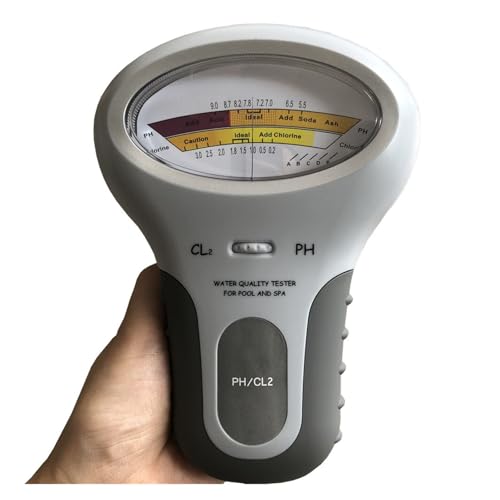 Water Quality Meter, 2in1 Chlormessgerät PH Chlortester PC-101 Level Tragbares digitales PH-Meter Wasserqualitätspool for Field and Lab Water Quality Meter, 2in1 Chlormessgerät PH Chlortester PC-101 Level Tragbares digitales PH-Meter Wasserqualitätspool for Field and Lab von KOROBIE