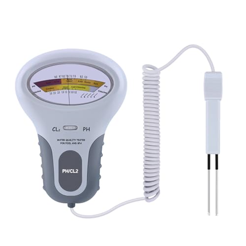 Water Quality Meter, PC102 2in1 PH Chlormessgerät Chlortester PH-Tester Chlor Wasserqualitätsprüfgerät CL2 for Field and Lab Water Quality Meter, PC102 2in1 PH Chlormessgerät Chlortester PH-Tester Chlor Wasserqualitätsprüfgerät CL2 for Field and Lab von KOROBIE