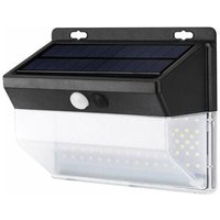 Korpass LED-Solarwandleuchte mit Sensor 10 w 1100 lm kalt von ALFA DYSER