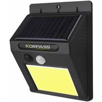 Solar-Cob-LED-Wandleuchte mit 5-W-Kaltlichtsensor - Korpass von KORPASS