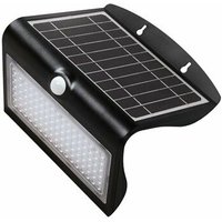 Solar-LED-Wandleuchte Korpass Sensor 8 w kaltschwarz von KORPASS