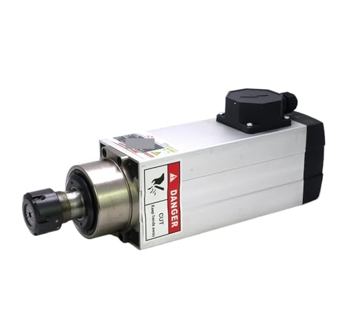 3.5KW Air Cooled Spindle Motor, ER20 ER25 4 Bearing For CNC Engraing Cutting Machine Router GDZ93x82-3.5 GDZ105x102-3.5(380V,3.5KW ER25 Square) von KOSBO