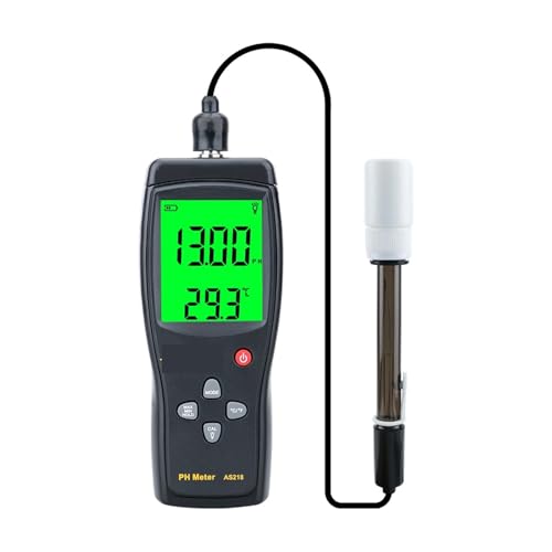 KOSBO Digital PH Meter, PH Tester AS218 0.00~14.00pH Moisture Measuring Instrument Water PH Acidity Meter KOSBO Digital PH Meter, PH Tester AS218 0.00~14.00pH Moisture Measuring Instrument Water PH Acidity Meter von KOSBO