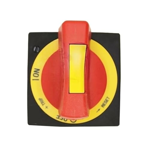 Rotary Operating Handle NZM2-XTVDVR, Door Interlock And Additional Padlock Functionality Red And Yellow von KOSBO